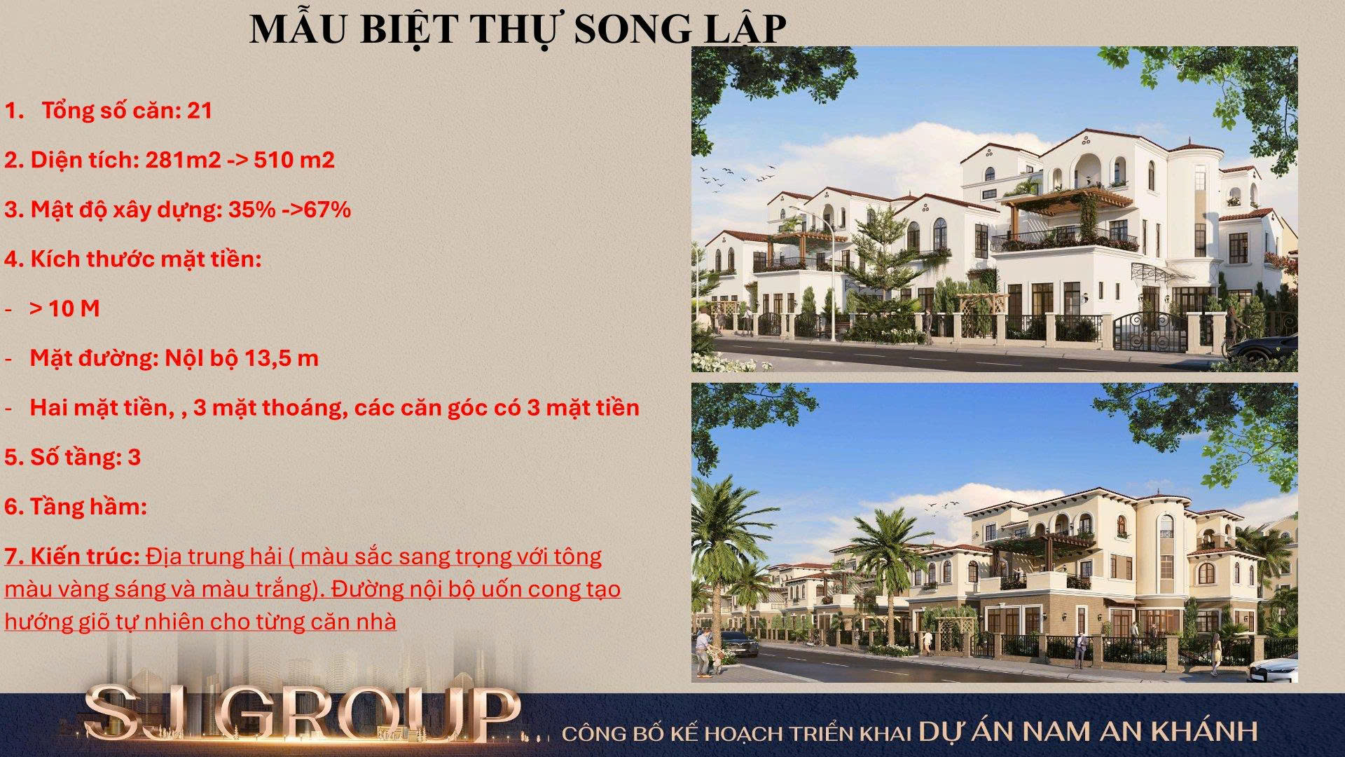 Biệt thự song lập